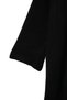 Black Soft Textured Thick Basic Coat-Looking Knitwear Cardigan Twoaw25Hi00097 - 3