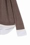 Mink Knitwear Detailed Multi-Colored Shirt Twoaw27Go00178 - 3