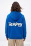Saks Slogan Kalın İçi Polarlı Oversize/Geniş Kesim Kapüşonlu Örme Sweatshirt TWOAW27SW00170 - 4