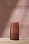Matte Set of 4 Soft Drink Glasses Brown 520 Cc