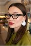 Larissa Black Frame Ultra Light Blue Light Filter Women's Glasses - 2