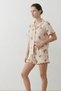 Women's Relaxed Elastic Snow White Pajama Set - 5