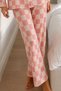 Women's Bürümcük Full Length Pink Pajama Set - 4