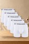 Men's Long Leg Boxer Briefs, 5-Pack, Stretch Fabric Cotton, Breathable – Yoris
