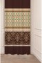 Authentic, Anatolian, Ethnic Patterned Special Design Digital Printed (Single Wing) Modern Stylish Background Curtain