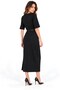 Women's Midi Dress | Belted Design | Truvakar Sleeves | A-Line Silhouette | Mock Neck | Wrap Closure | Knit - 2