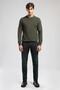 Newdiagonal men's crew neck sweatshirt - green