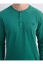 Zero Roba Collar Long Sleeve Men's Pajama Top for Style Enthusiasts from Uzg Store - 3