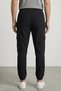 Men's Sweatpants with Elastic Waist and Cuffs and Cargo Pockets - 2