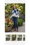 Square Patterned Scarf Shoulder Shawl 140X140 cm