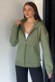 Gülseli Women's Three-Thread Shaded Hooded Sweatshirt - 2