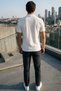 Polo Collar T-Shirt with Front Button Pockets - 2