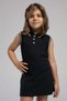 Tia Girl's Dress Navy Blue - 3