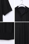 Men's Polo Neck T-Shirt with Self-Line Pattern - 3