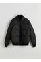 Trendy Picks from Kübra Butik: Men’s Leather-Look Puffer Coat with a Mock Neck - 7