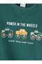 Rmz Gi̇yi̇m Farkiyla Car Printed Baby Boy Sweatshirt and Sweatpants - 6