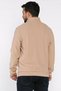 High Collar Jacquard Half Zipper Men's Sweatshirt - 3