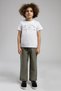 Cardiff Boys' 100% Cotton T-Shirt, White