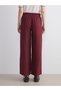 Trendy Picks from Kübra Butik: Embroidered Women's Pants with a Waist Cord - 6