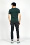 Jeff Men's Gray Normal Waist Slim Fit Very Narrow Leg Jeans - 2