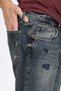 Jagger Men's Slim Straight Fit Regular Waist Straight Leg Jeans Blue - 5