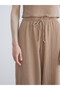 Trendy Picks from Kübra Butik: Textured Women's Pants with a Waist Cord - 4