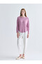 LCW Grace Pink Solid Standard & Regular Long-Sleeve Women's T-Shirt, with the ALITA CITY Touch - 2