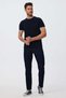 Jagger Men's Slim Straight Fit Regular Waist Straight Leg Jeans Blue