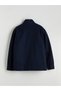 Men's Cashmere Melton Coat with a Relaxed Fit and Stand-Up Collar from Freezen Store - 8