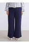 Trendy Picks from Kübra Butik: Women's Wide-Leg Pants with a Drawstring Waist - 7