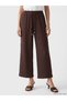 Women's Textured Muslin Pants with a Waist Cord - 4