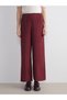 Trendy Picks from Kübra Butik: Embroidered Women's Pants with a Waist Cord - 4