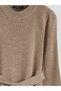 A Zero-Robe Collar, Belted Knit Dress from UZG STORE for Style-Conscious Women - 7