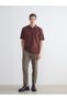 I STANDART Fit Short-Sleeve Oxford Men's Shirt from Freezen Store - 3