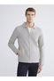Quality Parts from Çelebi Store Normal Mold Devril Roba Collar Men's Zipper Sweatshirt