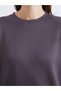TWO MT SHOP QUALITY LCW Vision Purple Boat Neck Women's Sweatshirt - 3