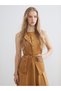 I Zero Roba Collar Women's Suede-Look Simple Vest from Freezen Store