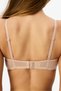 Dried Rose Lotus Lace-Padded Bra - 4