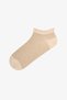 3 Pairs of Stitch-Free Cotton Socks with Glittery Accents - 3