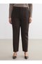Alita City Lcw Vision Brown Carrot Cut Women's Pants with a Difference - 6