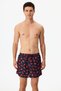 Men's Coral-Print Denim Swim Shorts - 2