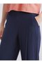 Trendy Picks from Kübra Butik: Textured Women's Pants with a Waist Cord - 5