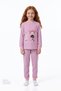 Girl's Pink Season Fun Cotton Long Sleeve 2-Piece Pajama Set