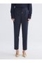 LCWAIKIKI Classic Navy Solid Carrot-Cut Tapered-Leg Women's Pants, Featuring the ALITA CITY Touch - 2