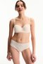 Cream Pink Pointel Floral Hipster Panties - 4