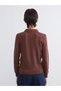 Women's Triko Sweater with Turn-Down Roba Collar for Style Seekers from Uzg Store - 5