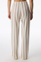 Beige Heart Breaker Striped Pajama Bottoms - 2