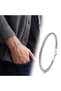 Fox Tail Steel Chain Bracelet 4mm Round - Yellow