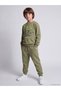 Rmz Gi̇yi̇m Farkiyla Printed Boys' Thick Tracksuit Set