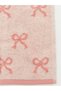 I Bowknot Embroidered Cotton Textured Face Towel 50X80 cm from Freezen Store - 4